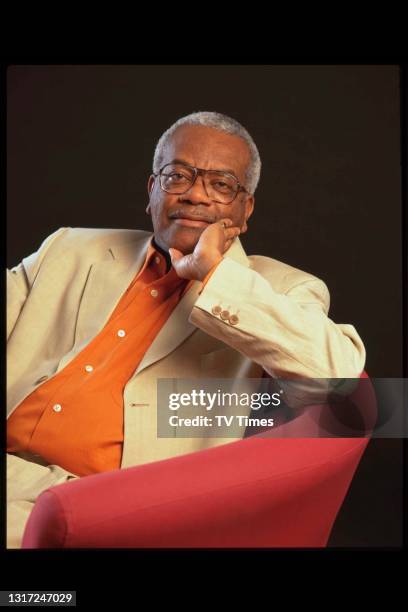 Journalist and newsreader Trevor McDonald, circa 1998.