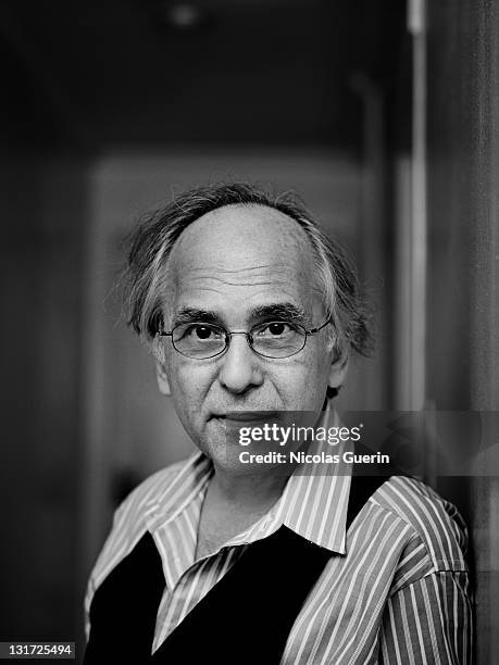 Comics artist Art Spiegelman is photographed for Self Assignment on June 14, 2011 in his house in New York City.