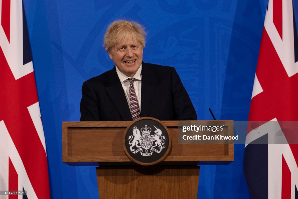 Prime Minister Boris Johnson Announces Lockdown Changes From May 17