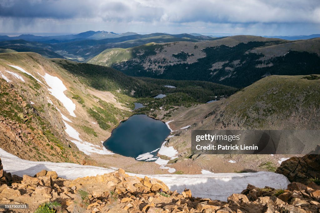 Crater Lakes in the James Peak Wilderness, Colorado