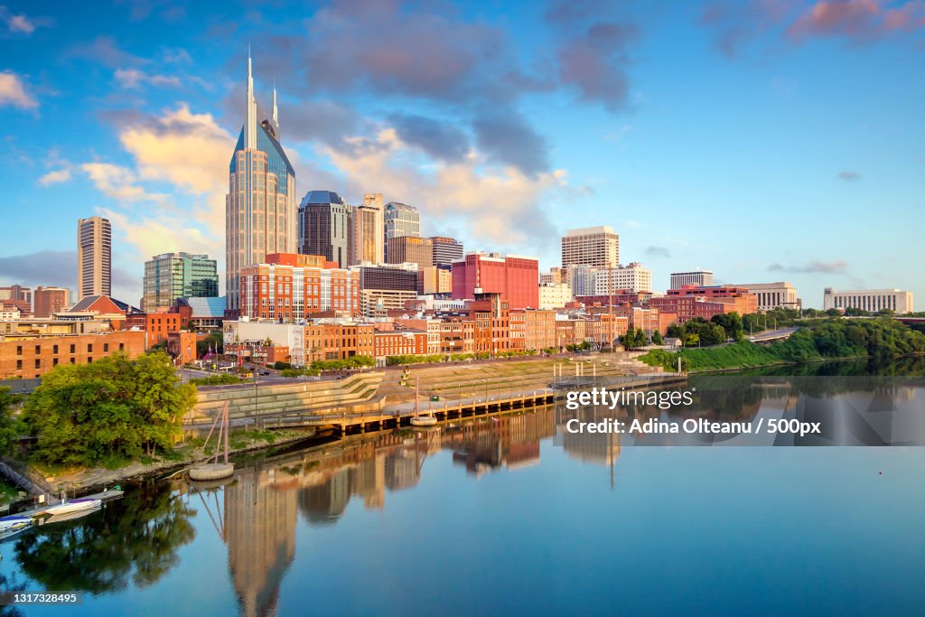 Panoramic view of buildings against sky