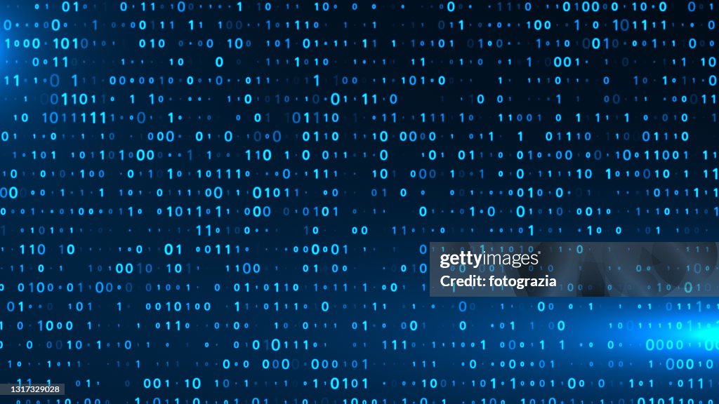 Binary Code Background
