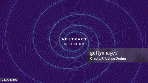 round circling abstract background - time machine stock illustrations