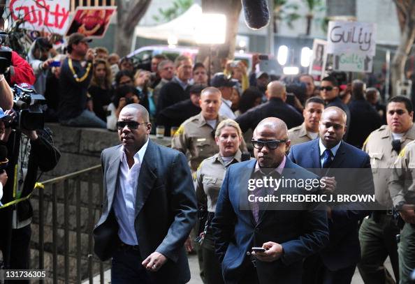 Michael Jackson Brother Randy Michael Jackson's brother Randy Jackson arrives for the verdict of ...