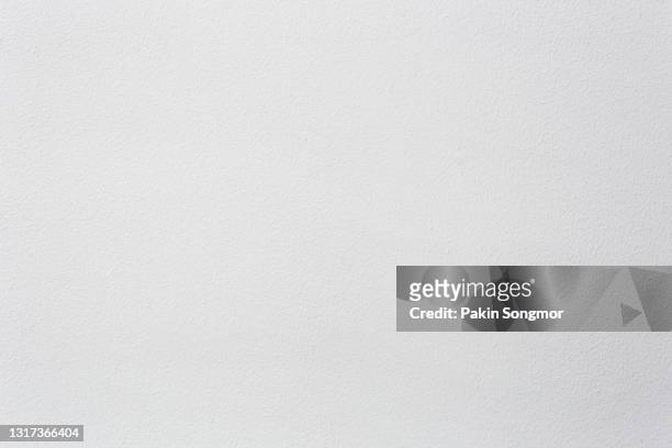 old grunge white wall texture background. - built structure foto e immagini stock