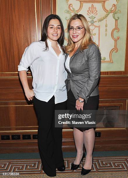 Vice Charirman of Prudential Douglas Elliman I. Dolly Lenz and daughter Jenny Lenz attend the 23rd annual Police Athletic League's Women of the Year...