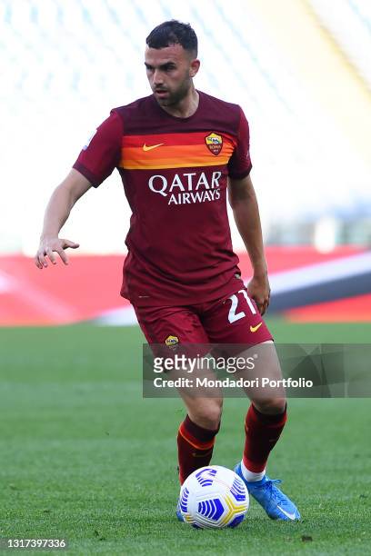 Footballer of Roma Borja Mayoral during match Roma-Crotone in the Olympic stadium, Rome , May 09th, 2021