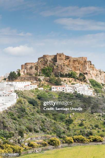 town of salobreña - salobreña stock pictures, royalty-free photos & images