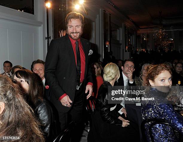 Simon Le Bon attends the Harper's Bazaar Women Of The Year Awards in association with Estee Lauder and NET-A-PORTER at Claridges Hotel on November 7,...