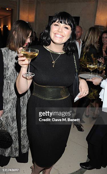 Mairead Nash attends the Harper's Bazaar Women Of The Year Awards in association with Estee Lauder and NET-A-PORTER at Claridges Hotel on November 7,...