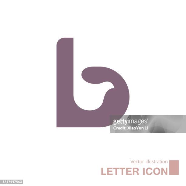vector drawn english alphabet creative idea. - b stock illustrations