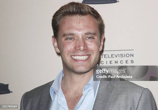 Actor Billy Miller arrives at the 2010 Daytime Emmy Awards nominees cocktail reception at SLS Hotel at Beverly Hills on June 24, 2010 in Los Angeles,...
