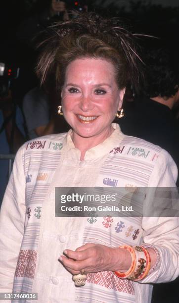 Cindy Adams attends "Lisa Picard Is Famous" Premiere at Chelsea West Cinema in New York City on August 15, 2001.