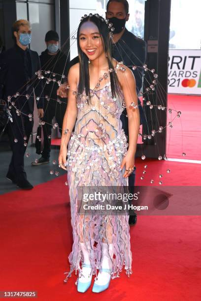 Griff attends The BRIT Awards 2021 at The O2 Arena on May 11, 2021 in London, England.