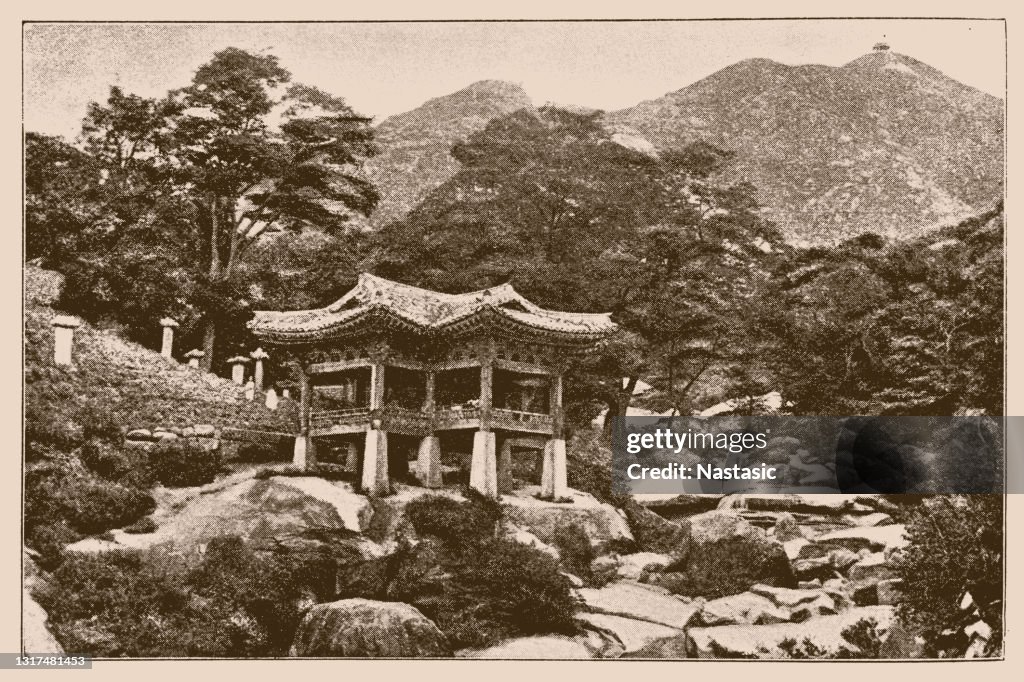 Temple in the forest