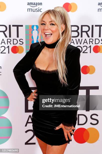 Sheridan Smith attends The BRIT Awards 2021 at The O2 Arena on May 11, 2021 in London, England.