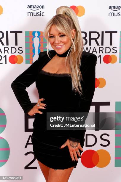 Sheridan Smith attends The BRIT Awards 2021 at The O2 Arena on May 11, 2021 in London, England.