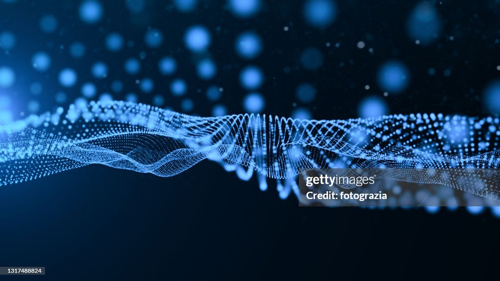 Digital Technology Abstract Background