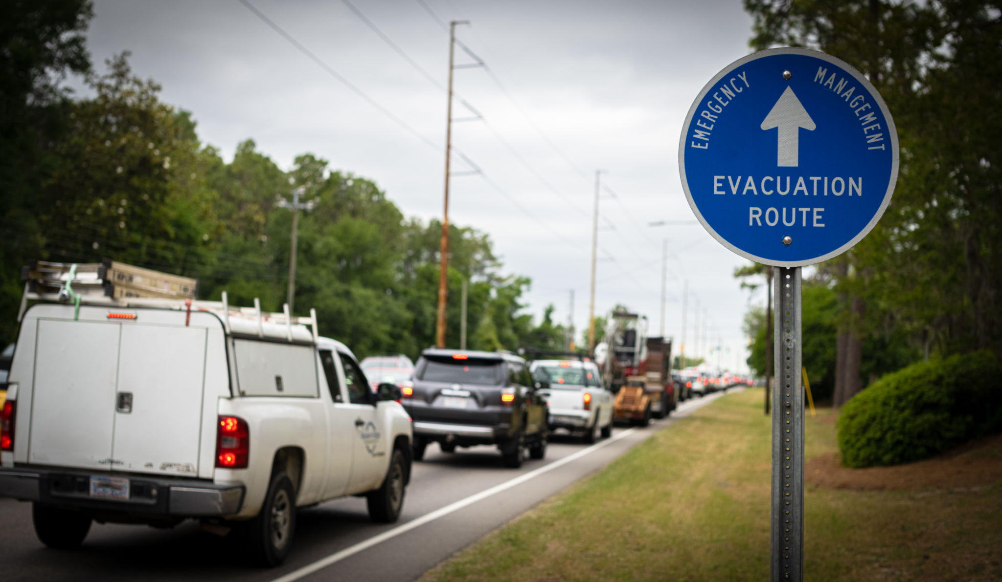 evacuation route