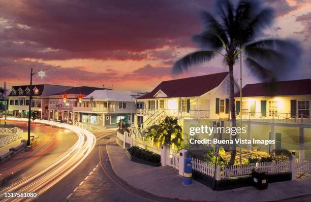 colonial house in a caribbean island - cayman islands stock pictures, royalty-free photos & images