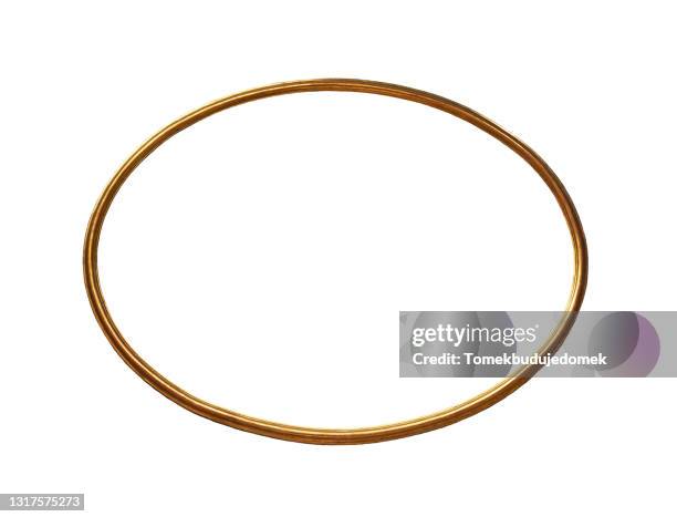 picture frame - gold circle stock pictures, royalty-free photos & images