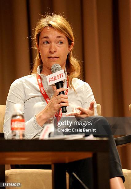 Producer/President of Mandalay Vision Celine Rattray at Variety's 2011 BritWeek Film and TV Summit at The Beverly Hilton hotel on April 29, 2011 in...