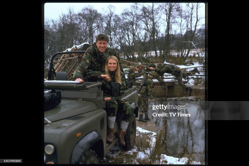 Emlyn Hughes And Anneka Rice