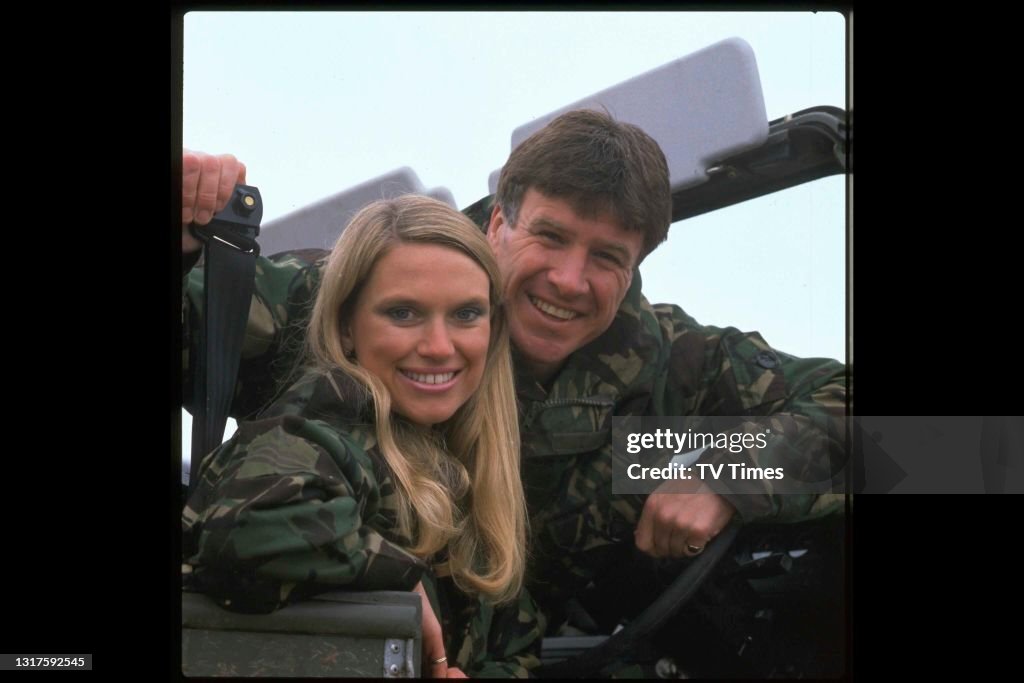 Emlyn Hughes And Anneka Rice