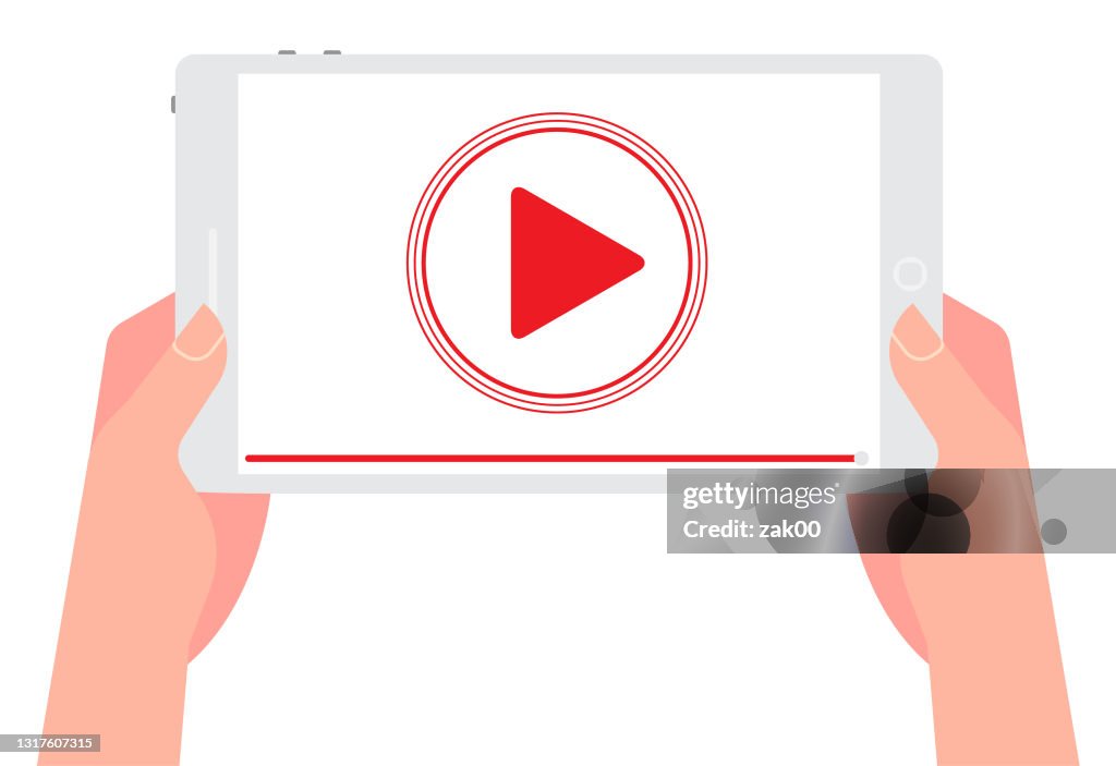 Video tutorials icon concept.