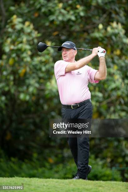 Rod Pampling from Australia during the third round of the Regions Tradition at Greystone Country Club on May 08, 2021 in Birmingham, Alabama.