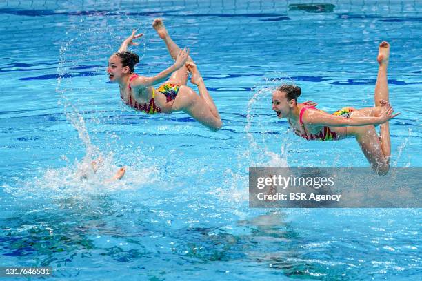 Isobel Blinkhorn, Millicent Costello, Daisy Gunn, Cerys Larsen, Aimee Lawrence, Daniella Lloyd, Robyn Swatman, Laura Tuberville all of Great Britain...