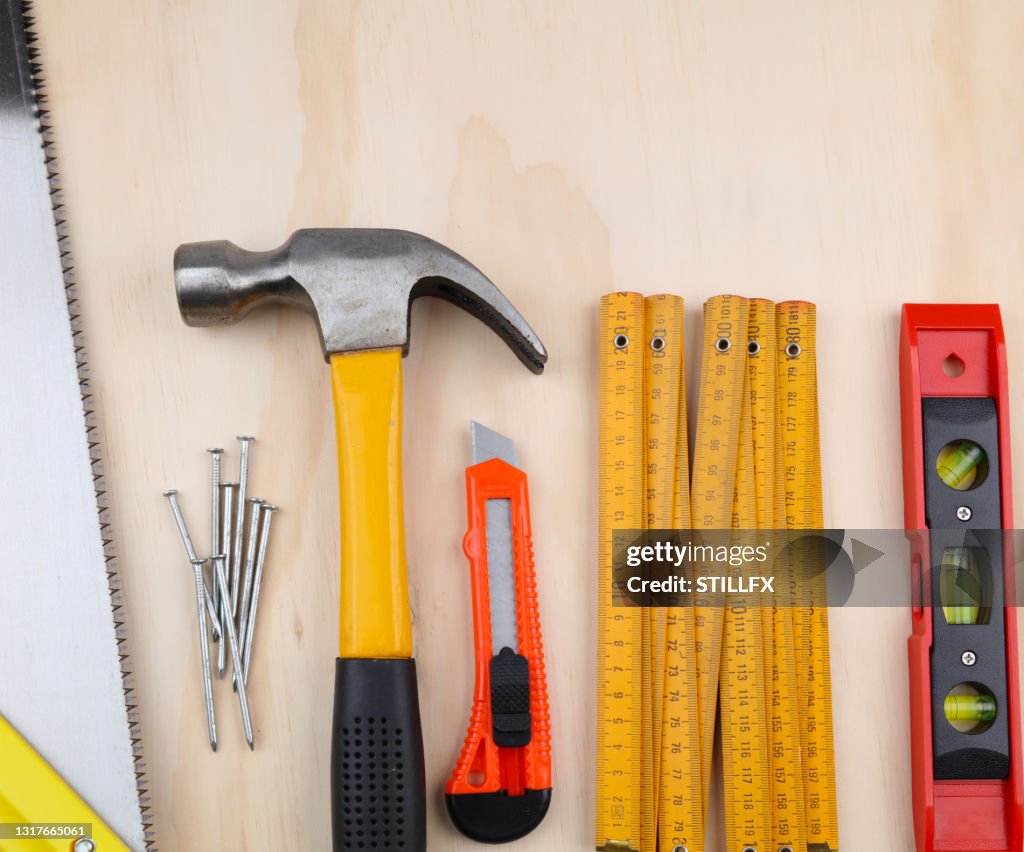 Assorted work tools