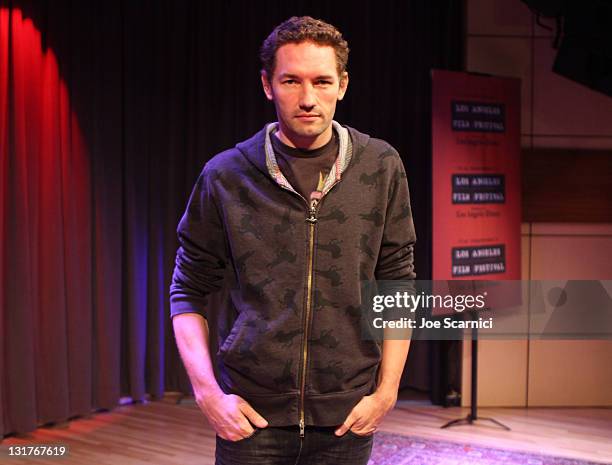 Filmmaker Nash Edgerton speaks during the Eclectic Mix 1 during the 2010 Los Angeles Film Festival at The GRAMMY Museum on June 19, 2010 in Los...