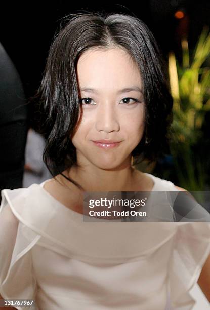 Actress Wei Tang attends The Weinstein Co. Celebrates "I Don't Know How She Does It" Presented By vitaminwater at the Martinez Hotel on May 13, 2011...