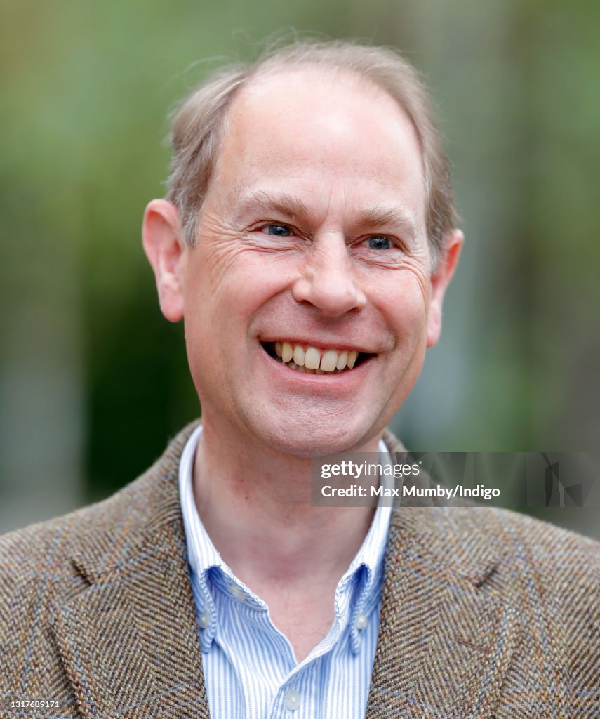 The Earl & Countess Of Wessex Visit Frimley Park Hospital In Camberley
