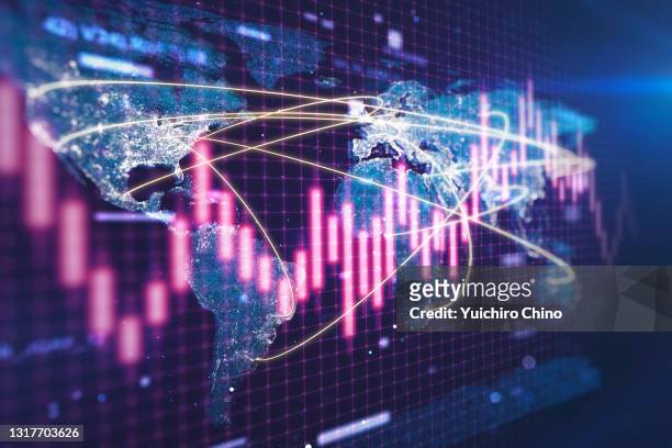 global stock market - economy stock pictures, royalty-free photos & images