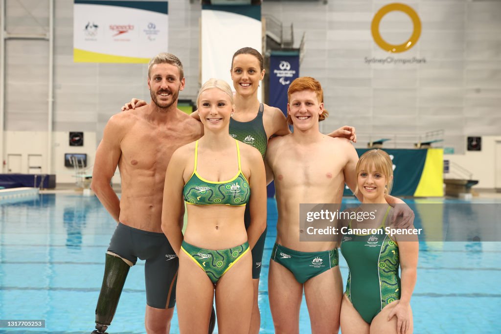 Australian 2020 Tokyo Olympic Games Swimming Uniform Launch