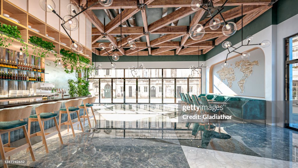 Contemporary Restaurant Bar Designs