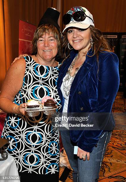 Singer Jenni Rivera attends the 11th Annual Latin GRAMMY Awards Gift Lounge held at the Mandalay Bay Events Center on November 11, 2010 in Las Vegas,...