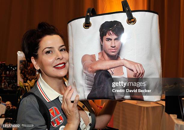 Actress Jackie Guerra attends the 11th Annual Latin GRAMMY Awards Gift Lounge held at the Mandalay Bay Events Center on November 11, 2010 in Las...