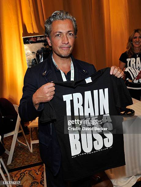 Musician Arturo Velasco attends the 11th Annual Latin GRAMMY Awards Gift Lounge held at the Mandalay Bay Events Center on November 9, 2010 in Las...