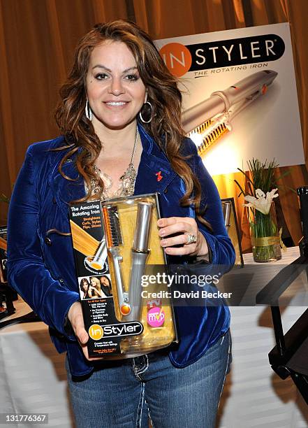 Singer Jenni Rivera attends the 11th Annual Latin GRAMMY Awards Gift Lounge held at the Mandalay Bay Events Center on November 11, 2010 in Las Vegas,...