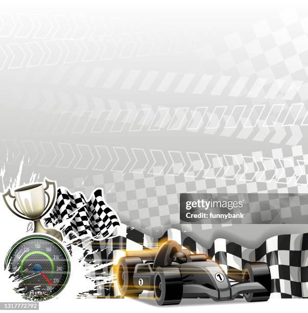 racing list - pit crew stock illustrations