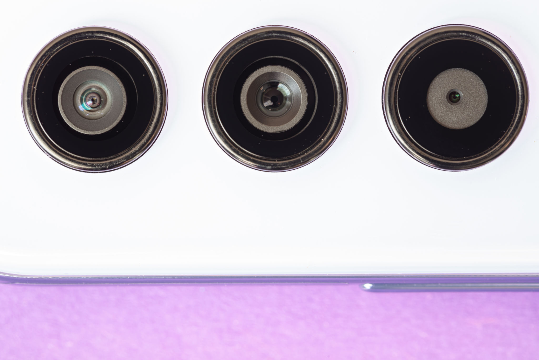 three-camera setup