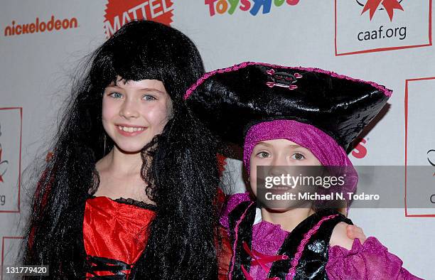 Alexa Gerasimovich and Ashley Gerasimovich attend 2010 Dream Halloween at Capitale on October 24, 2010 in New York City.