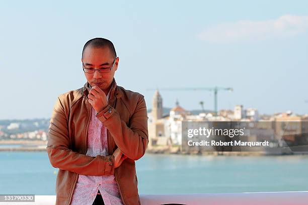 Apichatpong Weerasethakul attends a photocall for his latest movie 'Uncle Boonmee Who Can Recall His Past Lives' at the 43rd Sitges Film Festival...