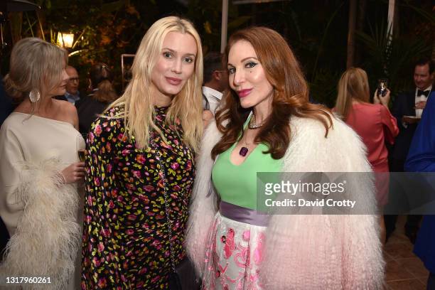 Celesta Hodge and Tara Solomon attend Nikki Haskell's Birthday at The Beverly Hills Hotel on May 13, 2021 in Beverly Hills, California.