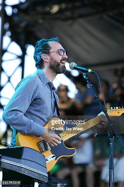 James Mercer of Broken Bells performs at Austin City Limits Music Festival day two at Zilker Park on October 9, 2010 in Austin, Texas.