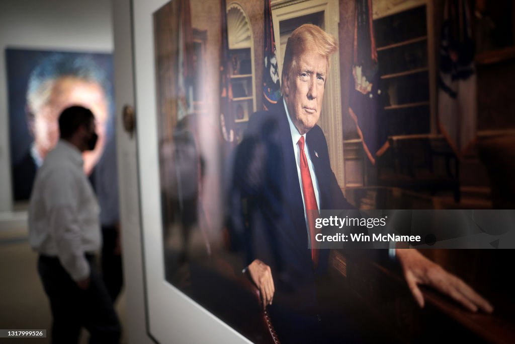 Trump Portrait Exhibited As National Portrait Gallery Reopens To Public