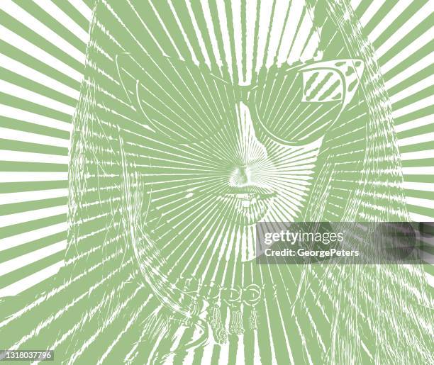 woman biting lip - lip bite stock illustrations